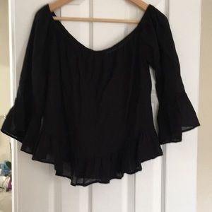 Oversized summer top.